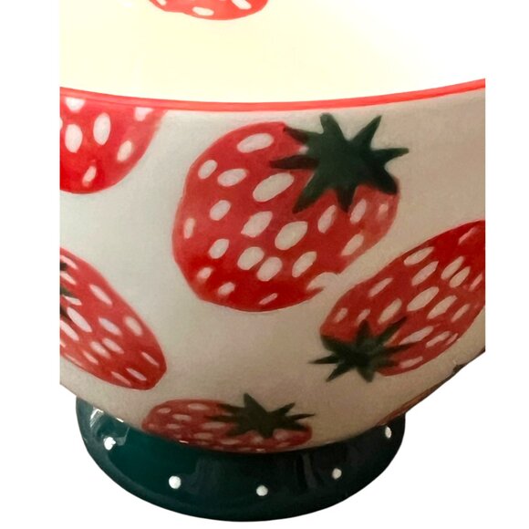 Paper Source Strawberry Oversized Tea Cup Mug Cottagecore - Picture 7 of 11